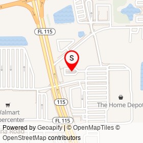 Wendy's on Armsdale Road, Jacksonville Florida - location map