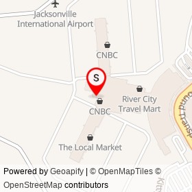 Sbarro on Arrivals, Jacksonville Florida - location map