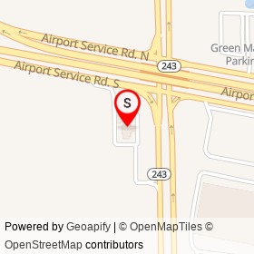 Microtel Inn & Suites Jacksonville Airport on International Airport Boulevard, Jacksonville Florida - location map