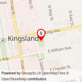 Kingsland Depot on , Kingsland Georgia - location map
