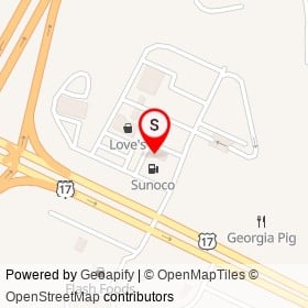 Snappers on Ashton Drive,  Georgia - location map