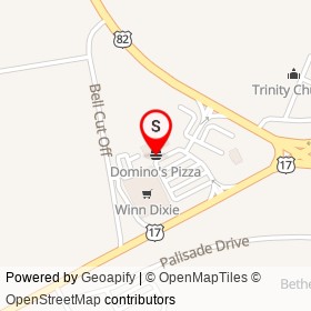 Domino's Pizza on Bell Cut Off,  Georgia - location map
