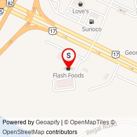 Flash Foods on Ashton Drive,  Georgia - location map