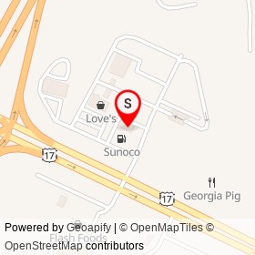 Travel Stop on Ashton Drive,  Georgia - location map