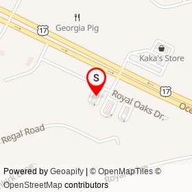 Zaxby's on Royal Oaks Drive,  Georgia - location map