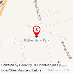 Blythe Island Park on ,  Georgia - location map
