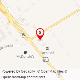 Pizza Hut on Glyndale Drive,  Georgia - location map