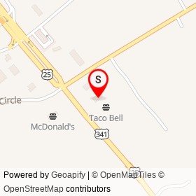 Wendy's on New Jesup Highway,  Georgia - location map