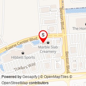 World of Beer on Towne Center Boulevard, Pooler Georgia - location map