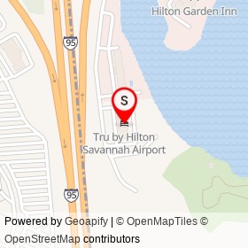 Tru by Hilton Savannah Airport on Stephen S. Green Drive, Savannah Georgia - location map