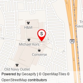 Tommy Hilfiger on I 95, Pooler Georgia - location map