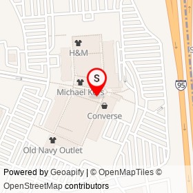 Ann Taylor Factory Store on I 95, Pooler Georgia - location map