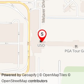 PGA Tour Shop on Airways Avenue, Savannah Georgia - location map