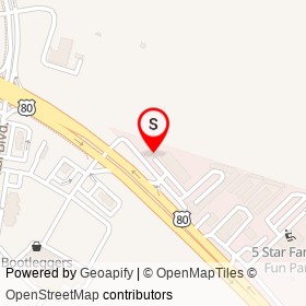 Waffle House on Louisville Road, Pooler Georgia - location map