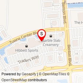 GameStop on Towne Center Boulevard, Pooler Georgia - location map