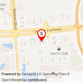Zaxby's on Mill Creek Circle, Pooler Georgia - location map