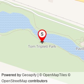 Tom Triplett Park on , Pooler Georgia - location map
