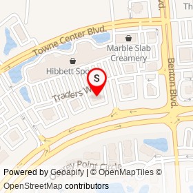 Chili's on Traders Way, Pooler Georgia - location map