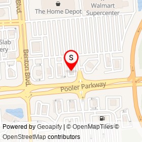 Arby's on Pooler Parkway, Pooler Georgia - location map