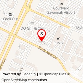 Firehouse Subs on Park Avenue, Pooler Georgia - location map