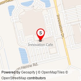 Innovation Cafe on Preston Henne Road, Savannah Georgia - location map