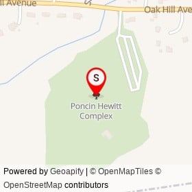 Poncin Hewitt Complex on , Attleboro Massachusetts - location map