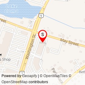 AT&T on Washington Street, Attleboro Massachusetts - location map