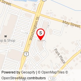 Smashburger on Washington Street, Attleboro Massachusetts - location map