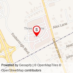 RC Hover's Hobby on Foxborough Boulevard, Foxborough Massachusetts - location map