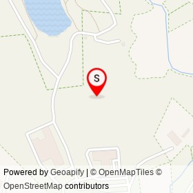 Maple Park Conservation Area on Pratt Street, Mansfield Massachusetts - location map