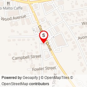 Sunoco on Copeland Drive, Mansfield Massachusetts - location map
