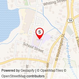 No Name Provided on School Street, North Attleborough Massachusetts - location map