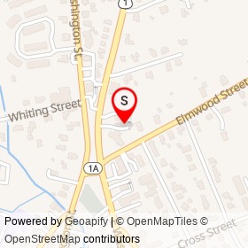 Dairy Queen on North Washington Street, Plainville Massachusetts - location map
