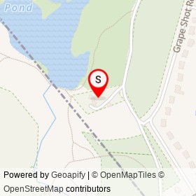 Gavins Pond Dam & Flume House on , Sharon Massachusetts - location map