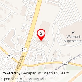 Fairfield Inn on Boston Providence Highway, Walpole Massachusetts - location map