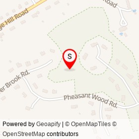 Pheasant Wood Rd on Huckleberry Lane, Sharon Massachusetts - location map