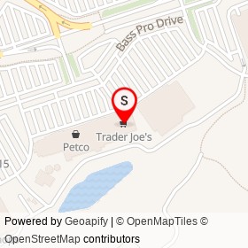 Trader Joe's on Patriot Place, Foxborough Massachusetts - location map