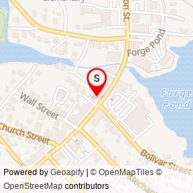 Takara on Washington Street, Canton Massachusetts - location map