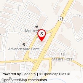 Walgreens on Boston-Providence Turnpike, Norwood Massachusetts - location map