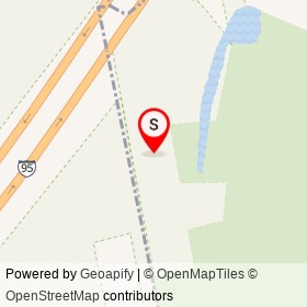 Along Neponset River on I 95, Canton Massachusetts - location map