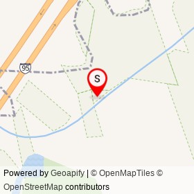 Neponset River Reservation on I 95, Canton Massachusetts - location map
