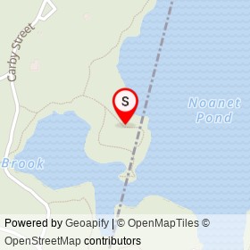 No Name Provided on Carby Street, Dover Massachusetts - location map