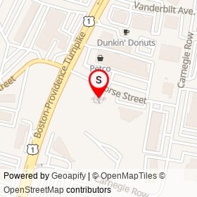 Honey Dew Donuts on Morse Street, Norwood Massachusetts - location map