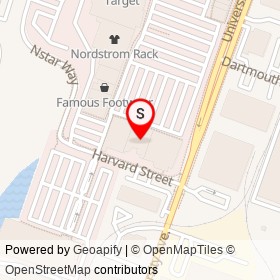 PetSmart on University Avenue, Westwood Massachusetts - location map