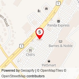 Aspen Dental on Boston Providence Highway, Walpole Massachusetts - location map