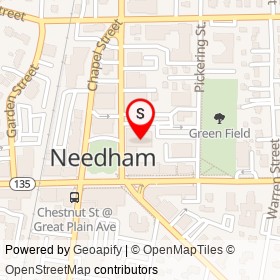 Walgreens on Highland Avenue, Needham Massachusetts - location map