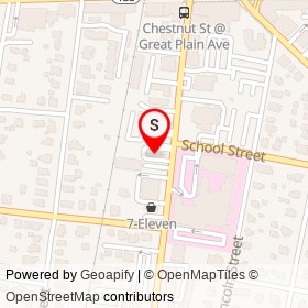 No Name Provided on Chestnut Street, Needham Massachusetts - location map