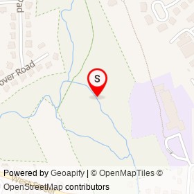 Glover Meadows on Andrea Circle, Needham Massachusetts - location map
