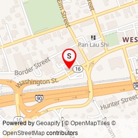 The Local on Washington Street, Newton Massachusetts - location map