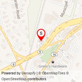 The Cat's Hospital on Worcester Street, Wellesley Massachusetts - location map